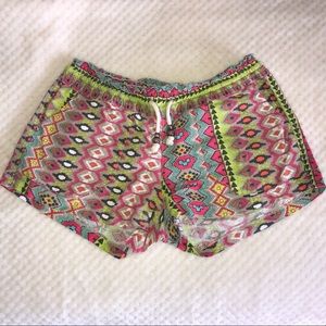 Colorful Tribal Shorts